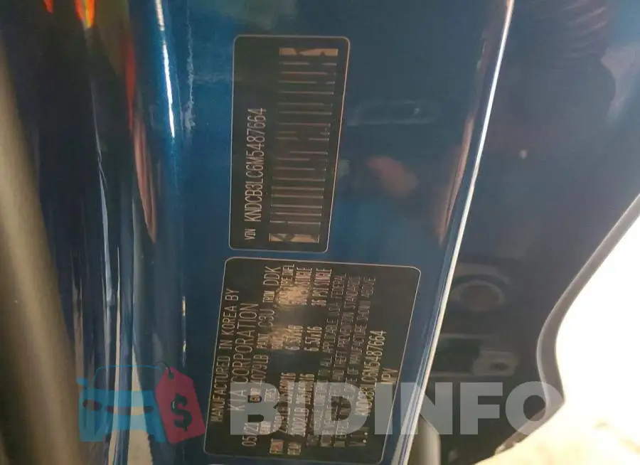 KNDCB3LC6M5487664 Photo# 13