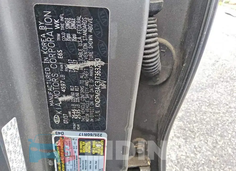 KNDPM3AC3J7363270 Photo# 13