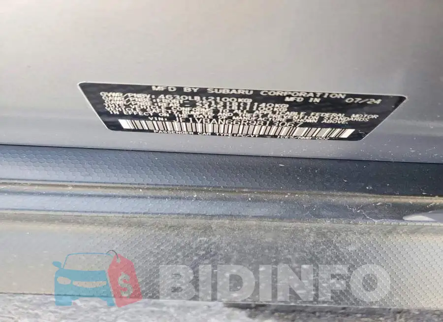 JF1VBAN66R9813067 Photo# 12