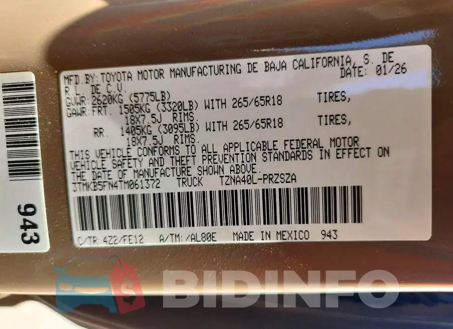 3TMKB5FN4TM061372 Photo# 13