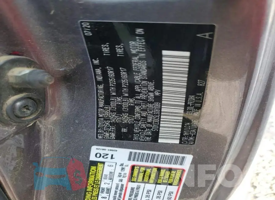 5TDYZ3DC5LS081089 Photo# 13
