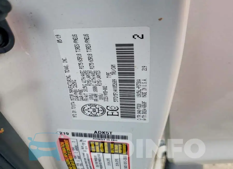 5TFDY5F14KX852689 Photo# 12