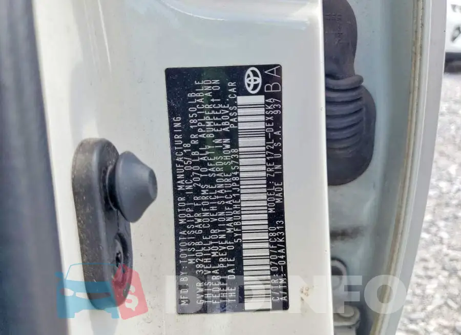 5YFBURHE1JP845738 Photo# 13