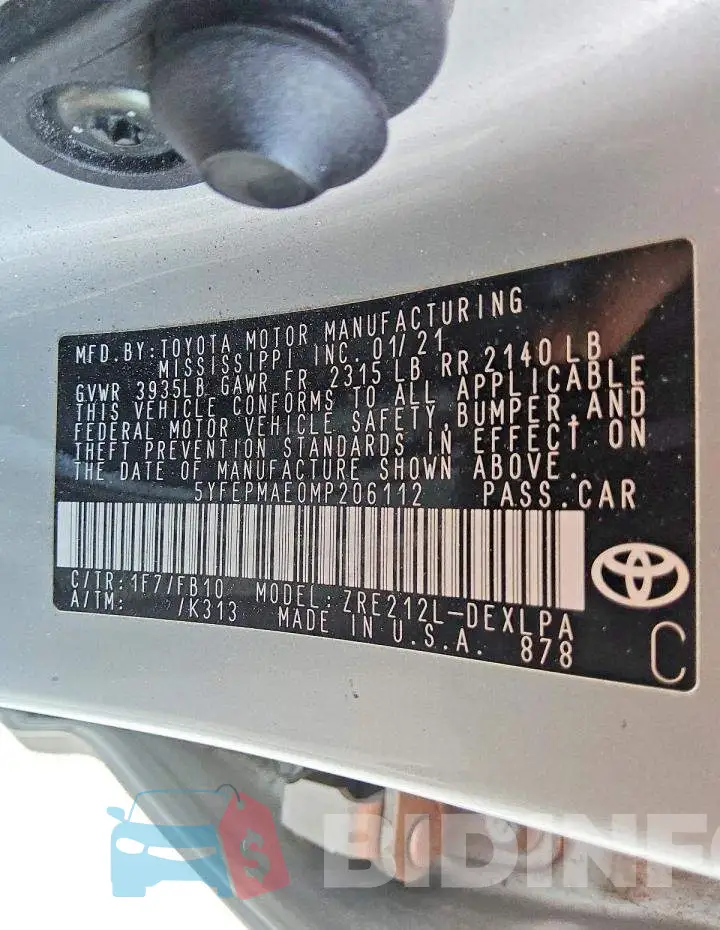 5YFEPMAE0MP206112 Photo# 12