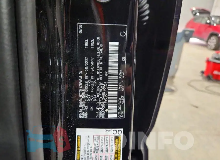 JTEVA5BR9T5133743 Photo# 14