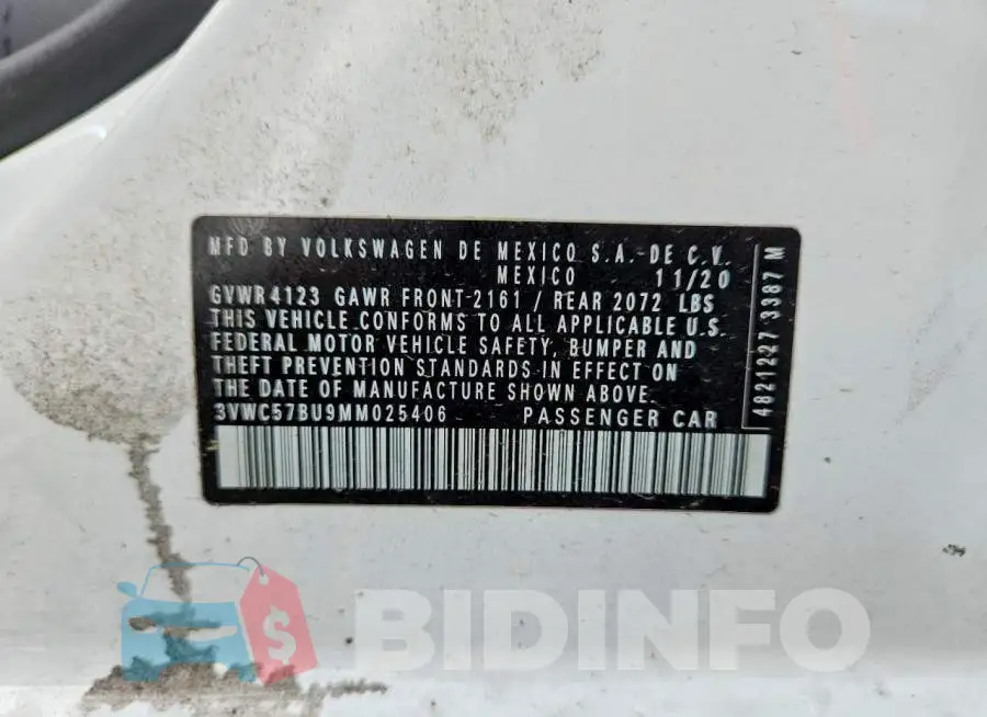 3VWC57BU9MM025406 Photo# 12