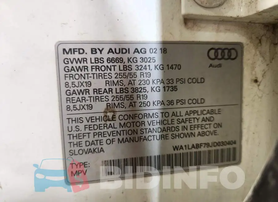 WA1LABF79JD030404 Photo# 13
