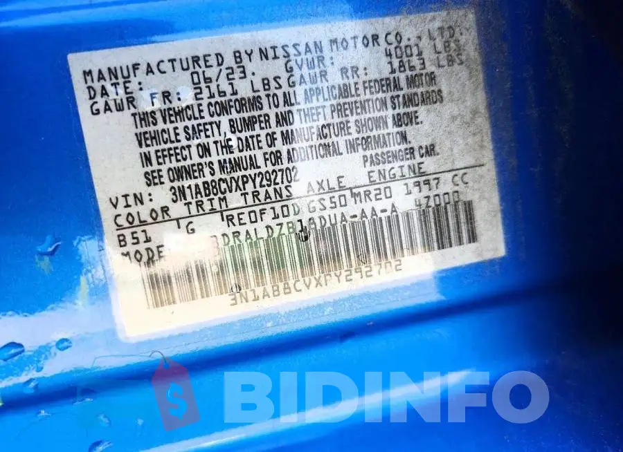 3N1AB8CVXPY292702 Photo# 12