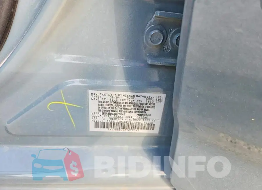 3N1AB8DV3RY277041 Photo# 12