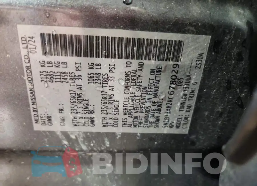 5N1BT3AB2RC678029 Photo# 13