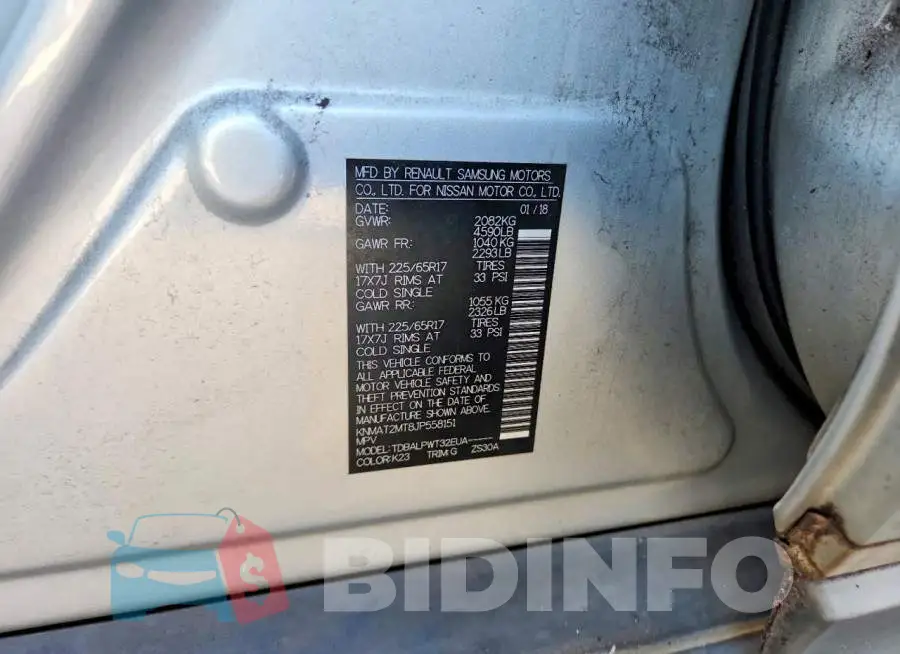 KNMAT2MT8JP558151 Photo# 13