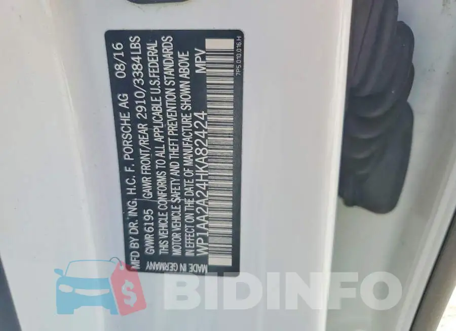 WP1AA2A24HKA82424 Photo# 13