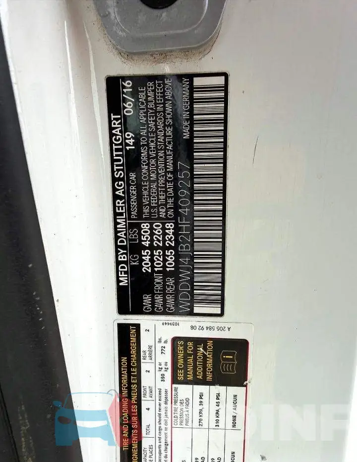 WDDWJ4JB2HF409257 Photo# 10