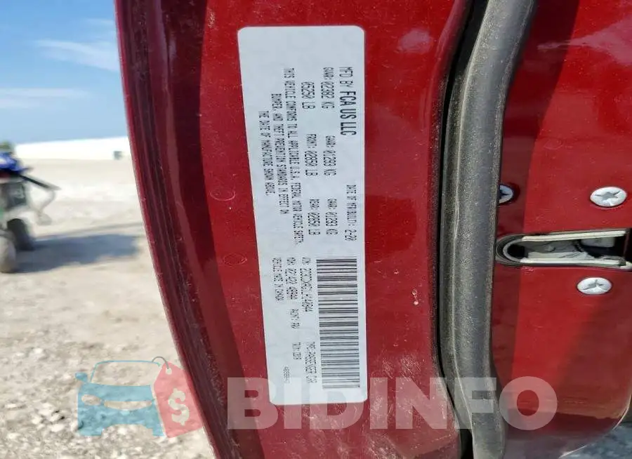 2C3CDXAG1LH140844 Photo# 12