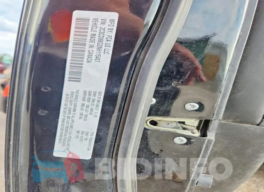 2C3CDXKG2NH115467 Photo# 12