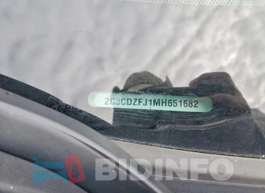 2C3CDZFJ1MH651682 Photo# 12