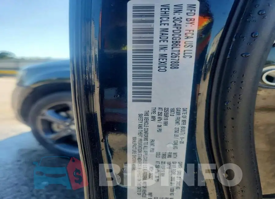 3C4PDCGB6LT267808 Photo# 13