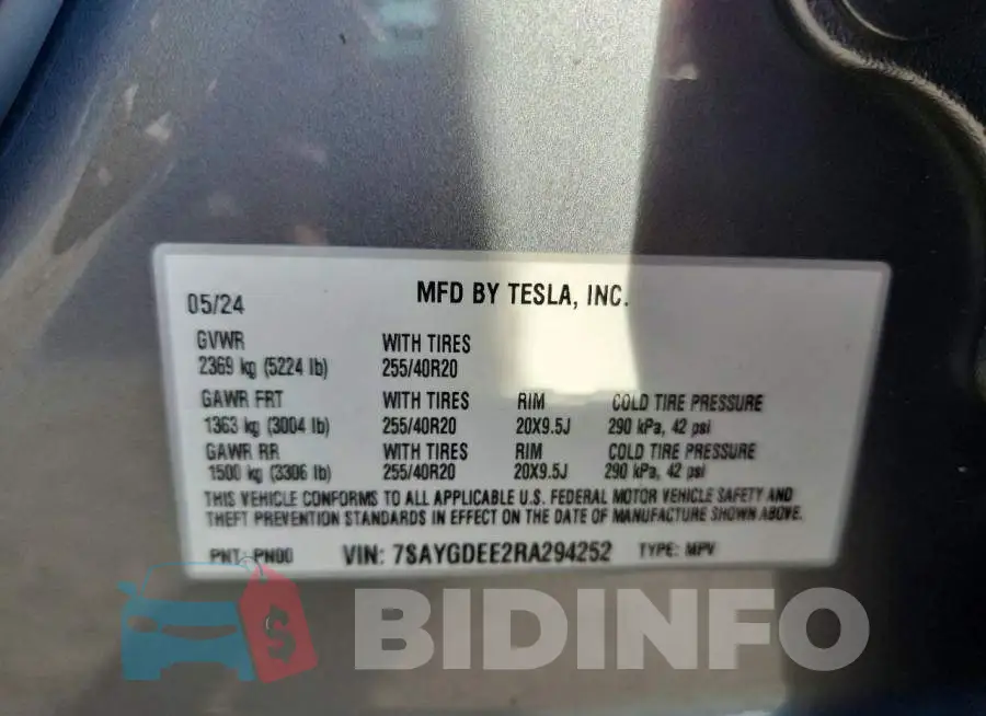 7SAYGDEE2RA294252 Photo# 12