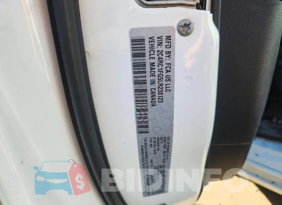 2C4RC1FG5LR238123 Photo# 13