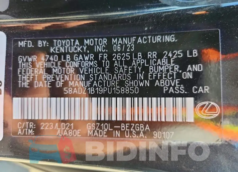 58ADZ1B19PU158850 Photo# 12
