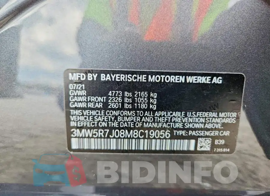 3MW5R7J08M8C19056 Photo# 12