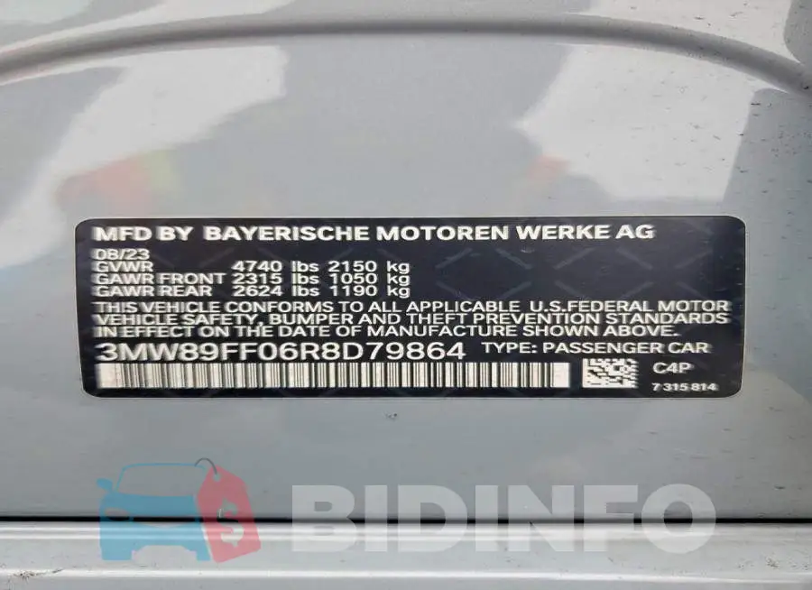 3MW89FF06R8D79864 Photo# 12