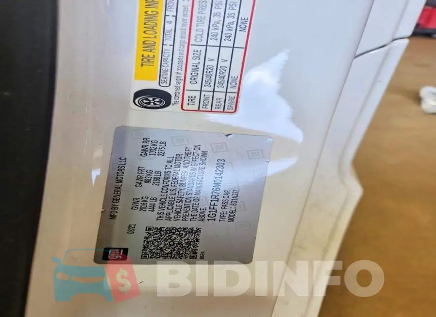 1G1FF1R76M0142303 Photo# 13