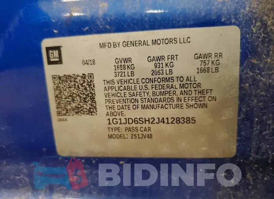1G1JD6SH2J4128385 Photo# 12