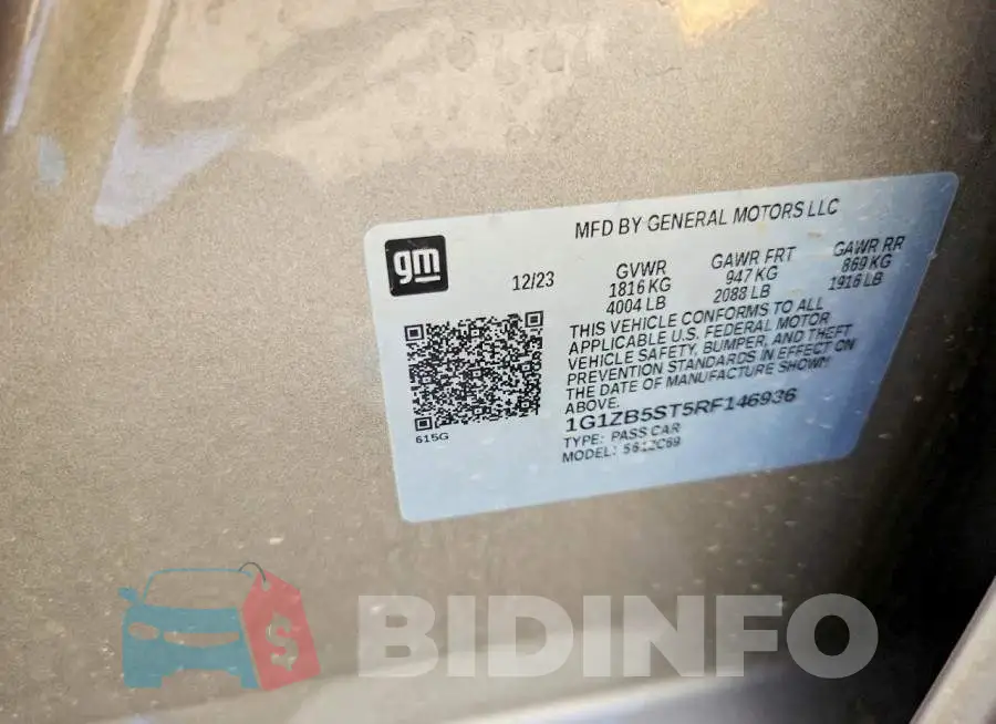 1G1ZB5ST5RF146936 Photo# 12