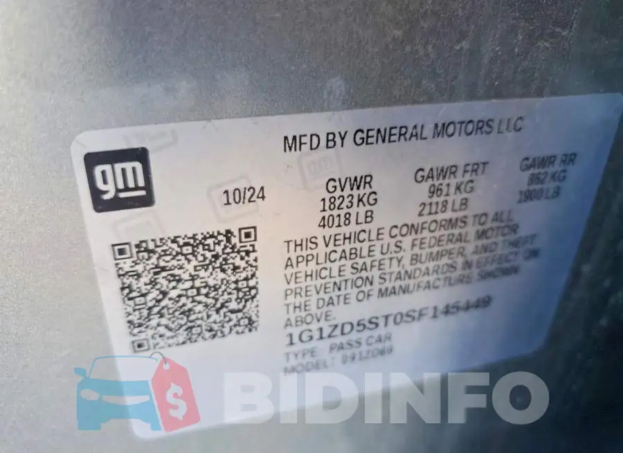 1G1ZD5ST0SF145449 Photo# 12