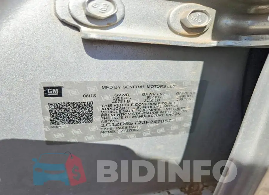 1G1ZD5ST2JF247057 Photo# 12