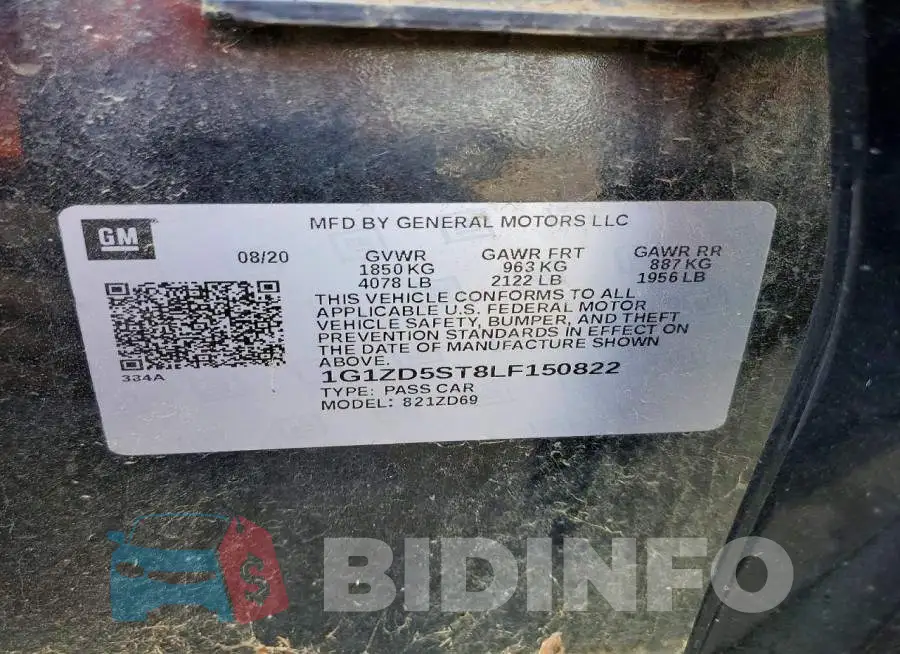 1G1ZD5ST8LF150822 Photo# 12