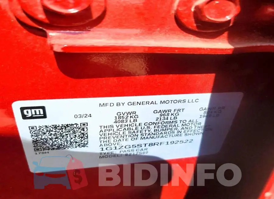 1G1ZG5ST8RF192522 Photo# 12
