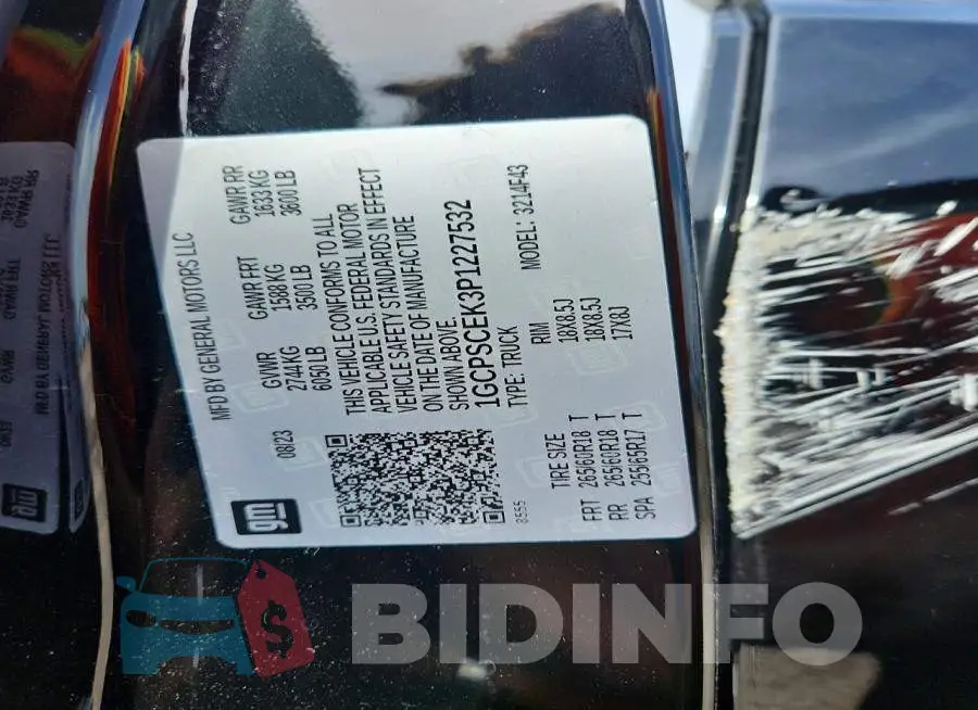 1GCPSCEK3P1227532 Photo# 12