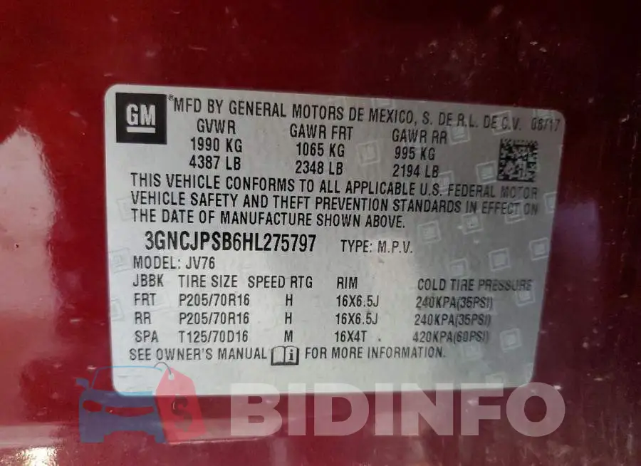 3GNCJPSB6HL275797 Photo# 13