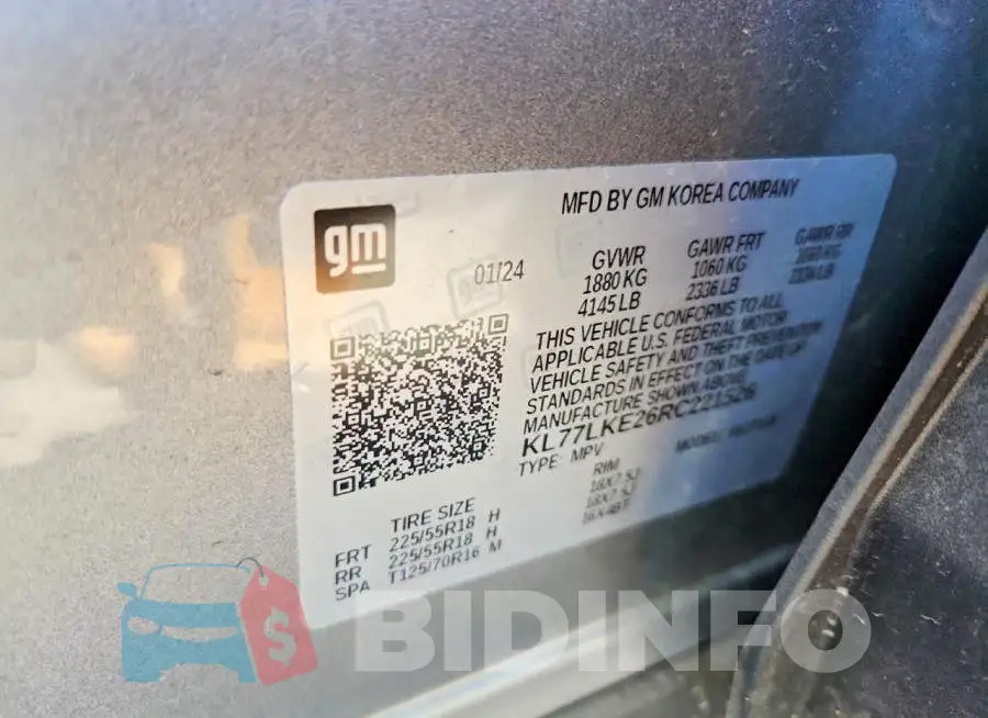 KL77LKE26RC221526 Photo# 13