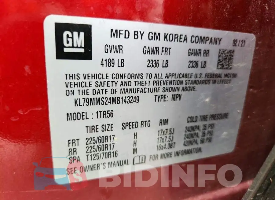 KL79MMS24MB143249 Photo# 12