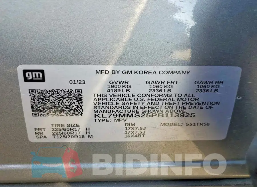 KL79MMS25PB113925 Photo# 14