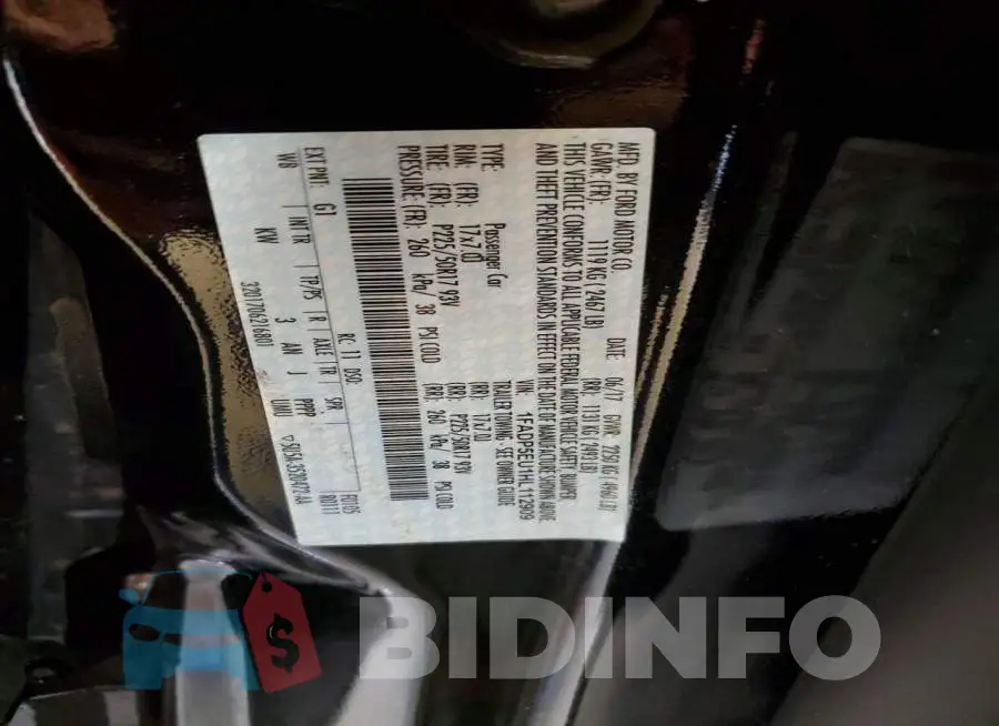 1FADP5EU1HL112909 Photo# 13