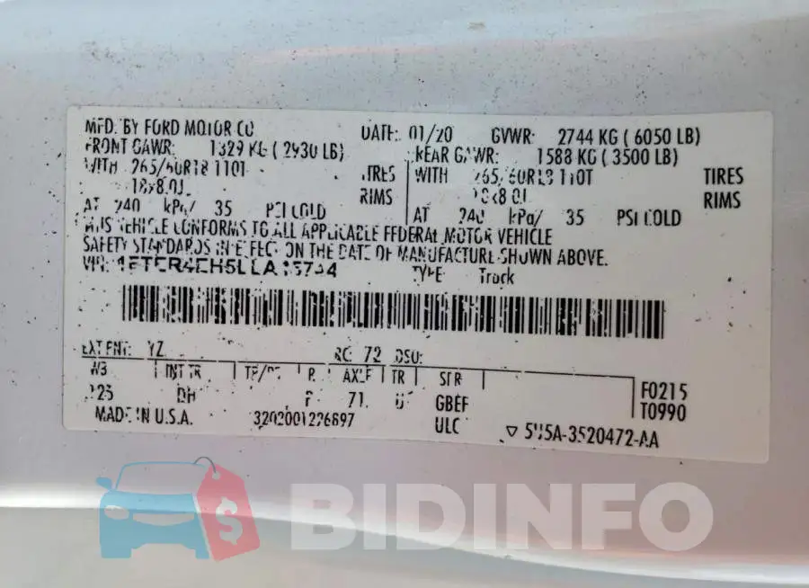 1FTER4EH5LLA15744 Photo# 12