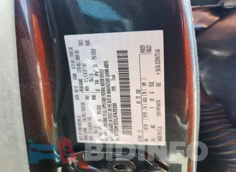 1FTEW1E53JFA55300 Photo# 12