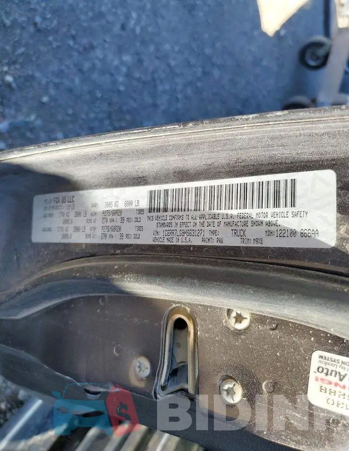 1C6RR7LG9HS631271 Photo# 12