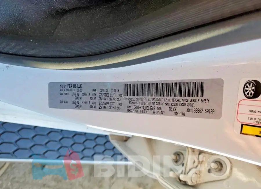 1C6SRFFT4LN213289 Photo# 12