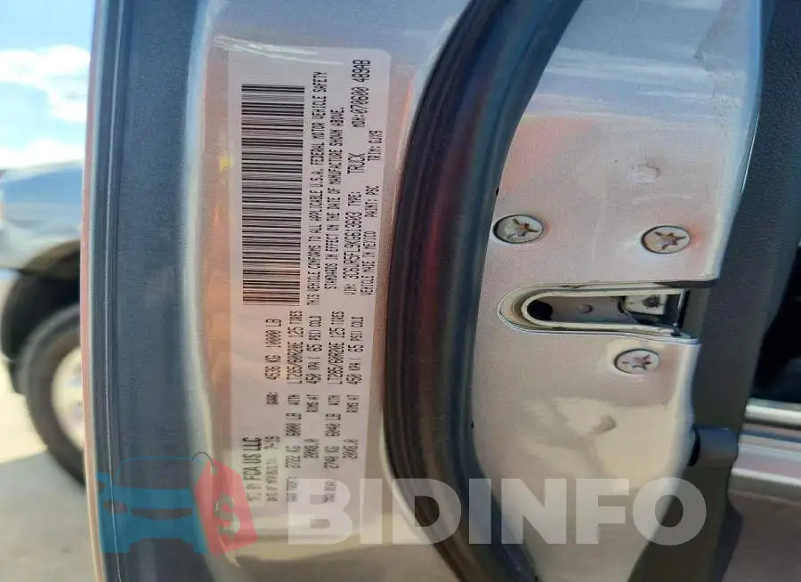 3C6UR5FL9KG613603 Photo# 12