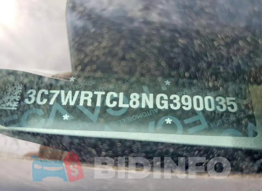 3C7WRTCL8NG390035 Photo# 12