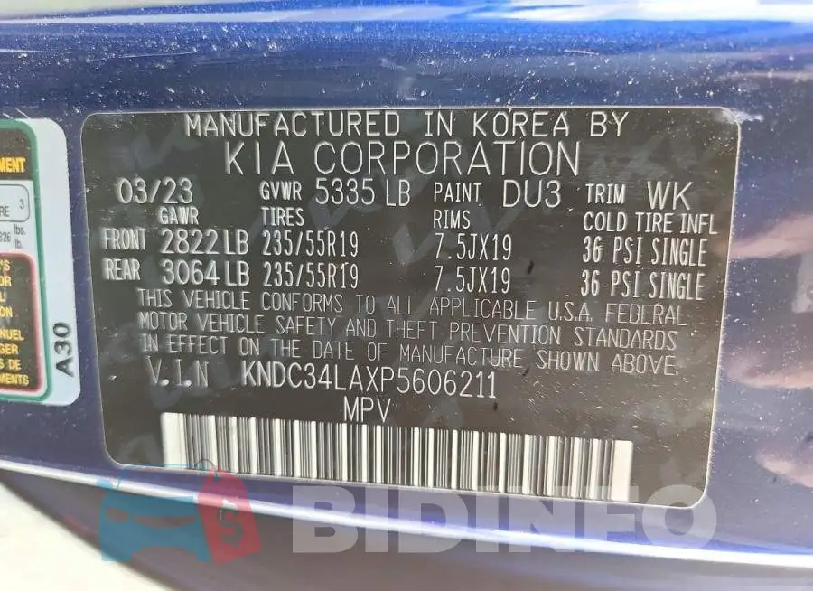 KNDC34LAXP5606211 Photo# 13