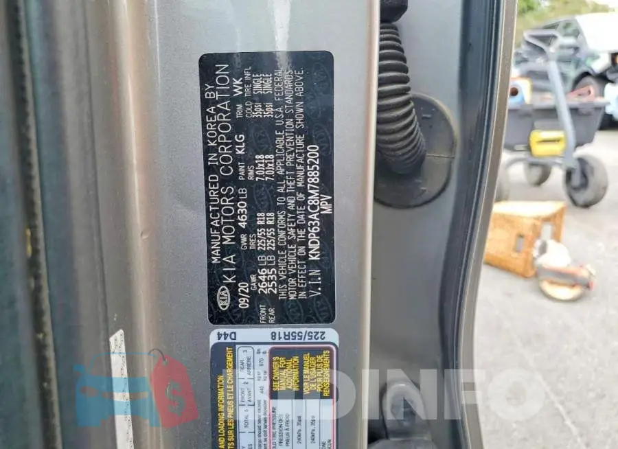 KNDP63AC8M7885200 Photo# 13