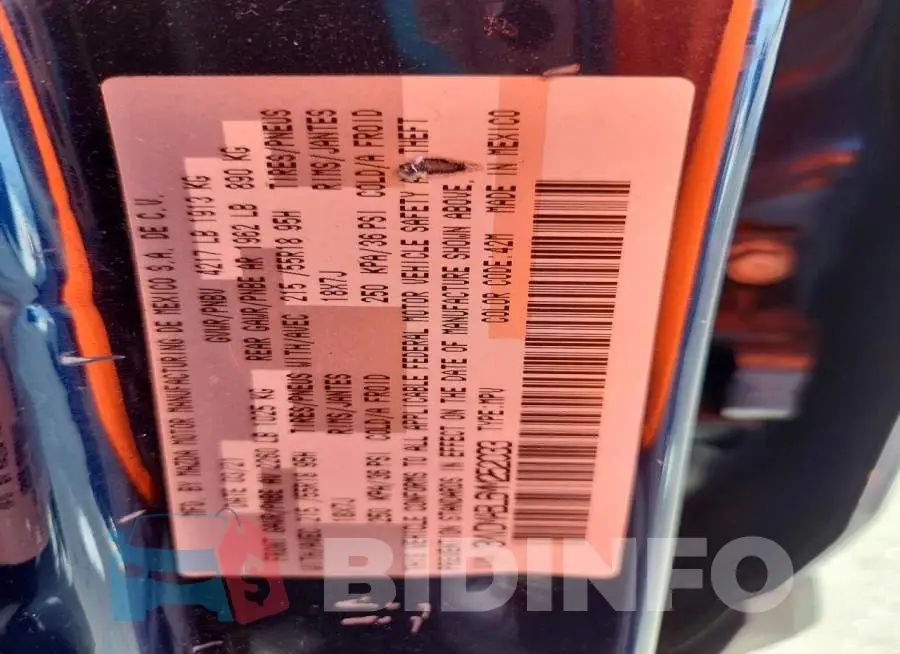 3MVDMABL6MM252033 Photo# 13