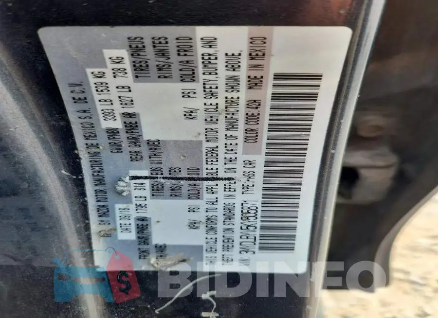 3MYDLBYV5KY505871 Photo# 12