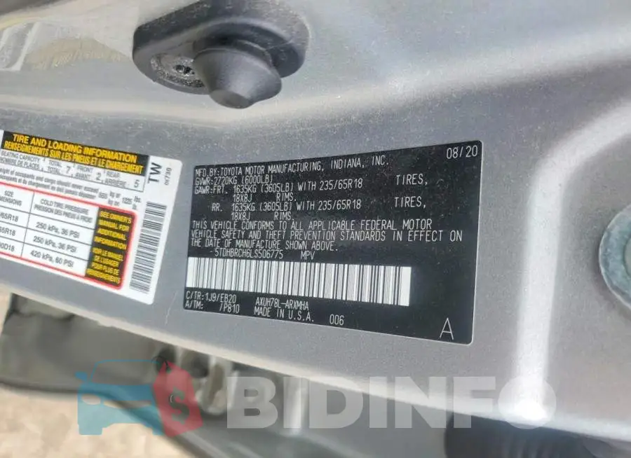 5TDHBRCH6LS506775 Photo# 13